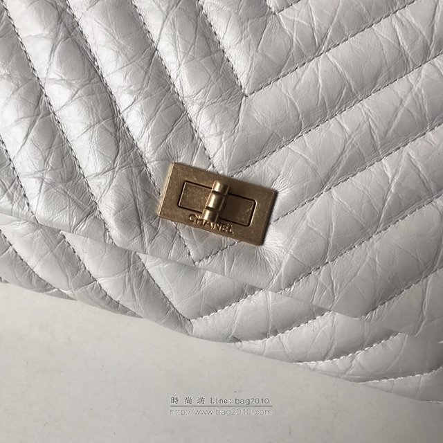 Chanel女包 香奈兒2018春夏新款 手掌紋牛皮手包 香奈爾V紋時尚手包  djc2819